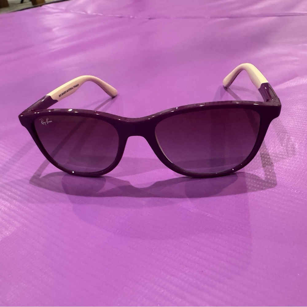 Brand New Ray-Ban Jr. RJ9077S Kids sunglasses- Purple & Violet/Gray Gradient - Picture 6 of 14